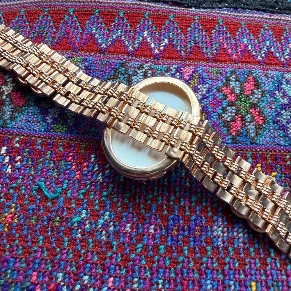 Iridescent Stone Statement Bracelet - image 4